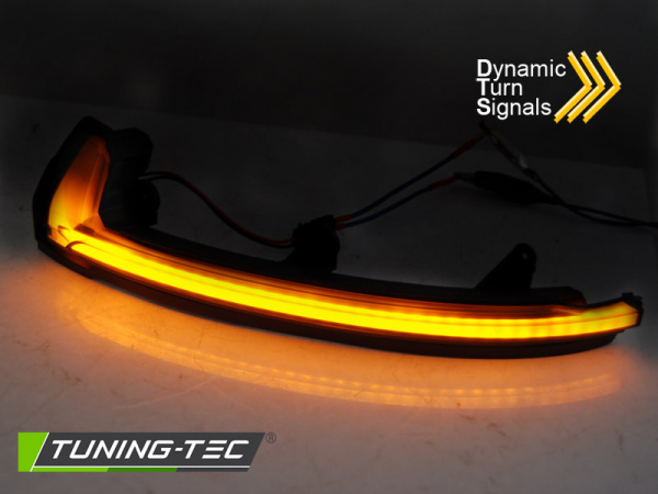 Upgrade LED Spiegelblinker für Porsche Cayenne II (92A) 15-17 rauch dynamisch